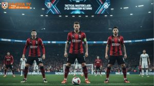 Kỷ nguyên của sơ đồ 3 trung vệ: Tại sao bóng đá thế giới quay lại với lối chơi cổ điển trong năm 2025?