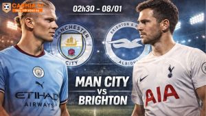 Nhận định bóng đá Man City vs Brighton, 02h30 ngày 8/1